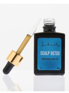 Likwid RX Scalp Detox 100% Natural Hair Oil, 1 oz